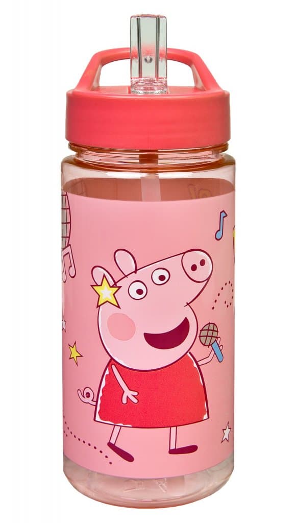 Peppa Pig Greta Gris Aero PIPA9913 Vattenflaska Drickflaska 50cl Rosa