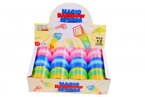 Leksaker Alrico 4137 1st Spiral Magic Spring Rainbow 7cm Välj Färg