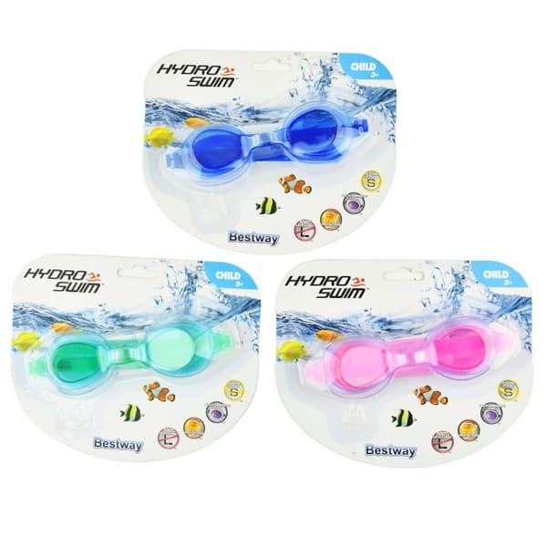 Bestway Hydro swim Swimgoggles Simglasögon Bad Barn/Ungdom Välj