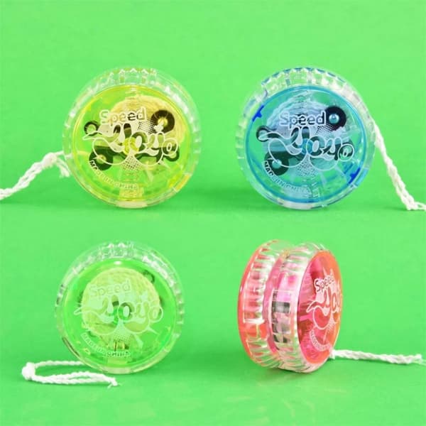 Leksaker Yoyo Jojo Super Transparent 26453 Lyser 5cm Välj Färg