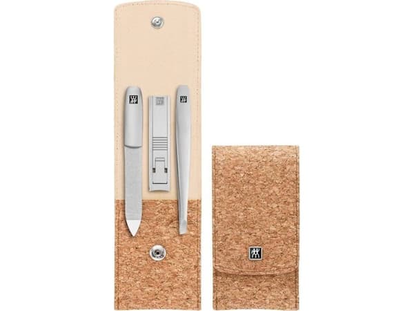Zwilling reise - brun korkkasse, 3 stk