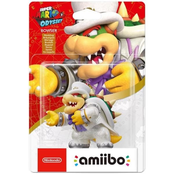Amiibo Figure - Bowser (bröllopsoutfit) • Super Mario Collection