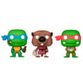 Miniatyrbillede 2 af 2: Carrot Pocket POP blister 3 figures Ninja Turtles Splinter Leonardo Raphael easter