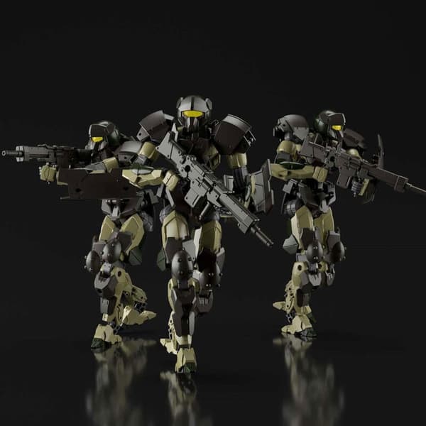 Spinatio 30MM 1/144 EXM-A9A Army Type figure