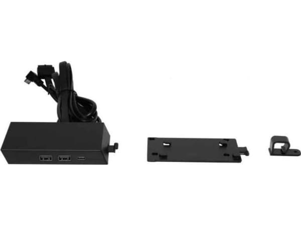 Lian Li Valfri USB-modul för O11DEX O11DERGB-X - Konverteringssats för Lian Li O11 Dynamic EVO RGB - extra I/O-panel - i svart - 1x USB 3.1 typ C / 2