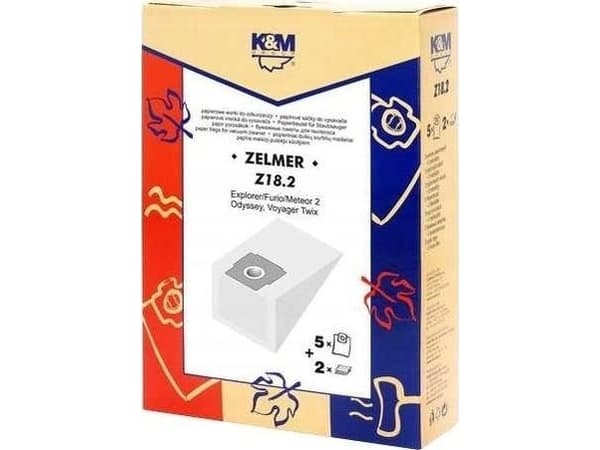 König & Meyer støvsugerpose MIKROPOSER 4 stk + 2 K&M Z18.2 filtre til ZELMER ODYSSEY, METEOR