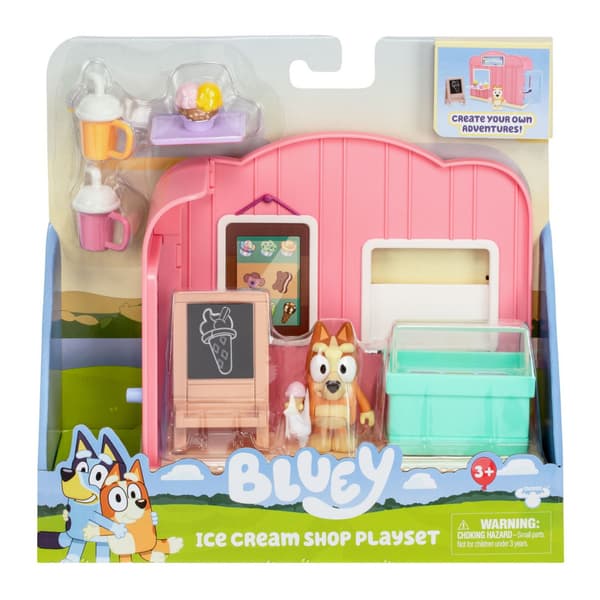 Bluey's Ice Cream Shop legesæt med bingo