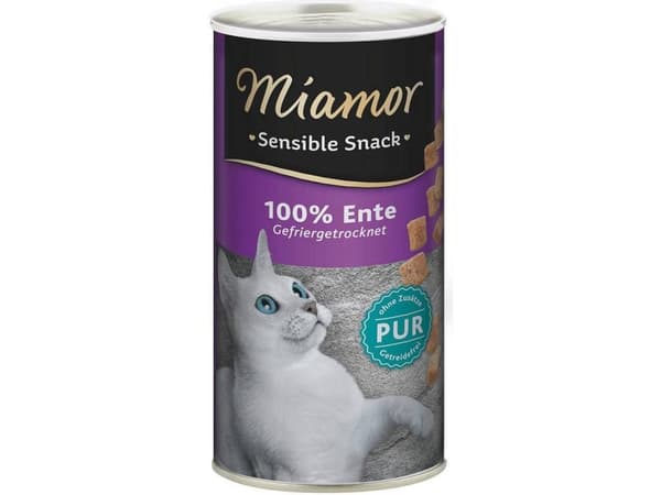MIAMOR Sensible Snack Duck - Kattegodbidder - 30g
