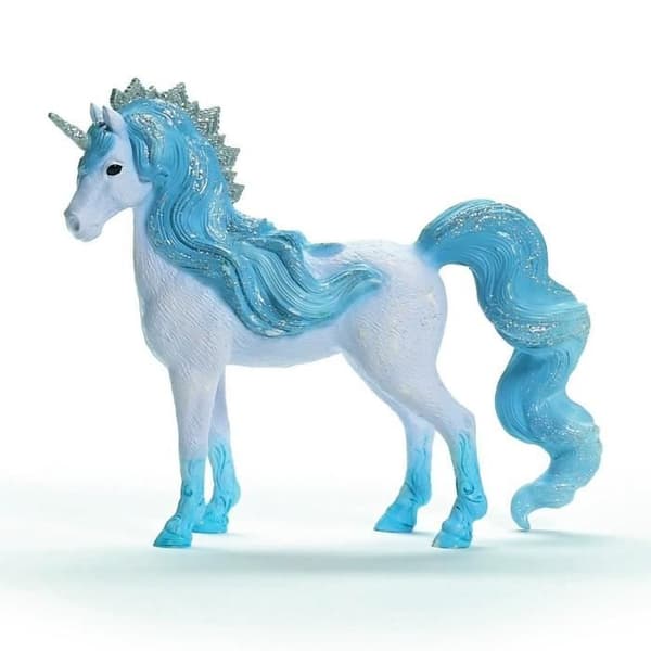 Unicorn Mare Figurine of the Elements, mytisk figur, present till barn från 5 år, 4 x 14 x 12 cm, schleich 70823 BAYA