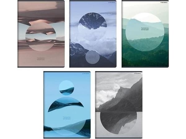 Notebook A5/32K line Landscape (10pcs) TOP2000
