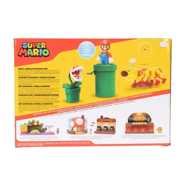 Super Mario Soda Jungle Diorama Lekset