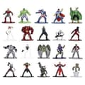 Miniatyrbillede 1 af 6: Marvel box set - 20 4 cm metallfigurer