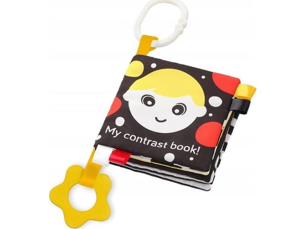 BabyOno Sansebok Min kontrastbok 0m+ Baby Ono