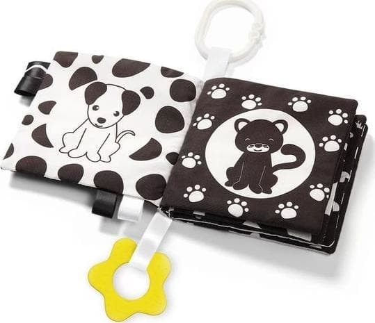 BabyOno BABY ONO-542-AISTIOKIRJA BLAC K&amp;WHITE (valkoinen)