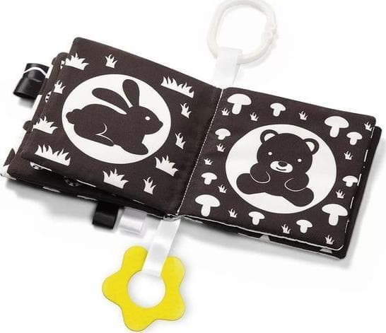 BabyOno BABY ONO-542-AISTIOKIRJA BLAC K&WHITE (valkoinen)