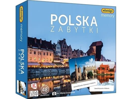 Adamigo Muistipeli - Puolan muistomerkit