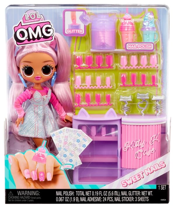 L.O.L. Surprise OMG Sweet Nails Pinky Kitty K