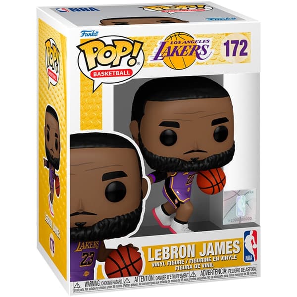 POP figure NBA Lakers Lebron James POP figure NBA Lakers Lebron James