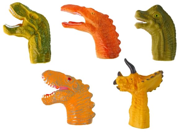 Sormenuket Dinosaurukset Eläimet 5 kpl.