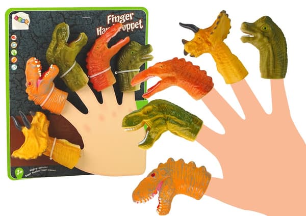 Sormenuket Dinosaurukset Eläimet 5 kpl.