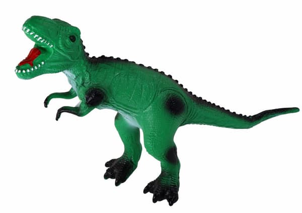 Stor figur Dinosaur Tyrannosaurus Sound 38 cm Grön