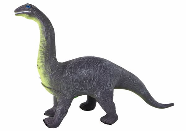 Stor figur Dinosaur Brachiosaurus Sound 33 cm Grå
