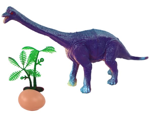 Sæt med 6 dinosaurfigurer og tilbehør