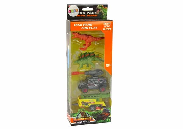Dinosaurier Car Rocket Trailer Set