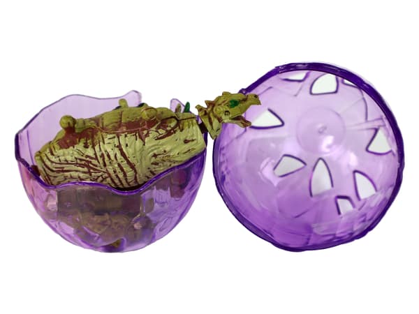 Dinosaur Figur Æg 3 Farver 9 cm