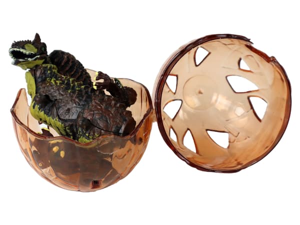 Dinosaur Figur Æg 3 Farver 9 cm