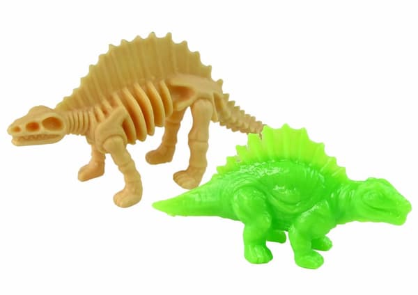 Stort Dinosaur Æg 2 Dinosaur Æg Figurer 9 cm