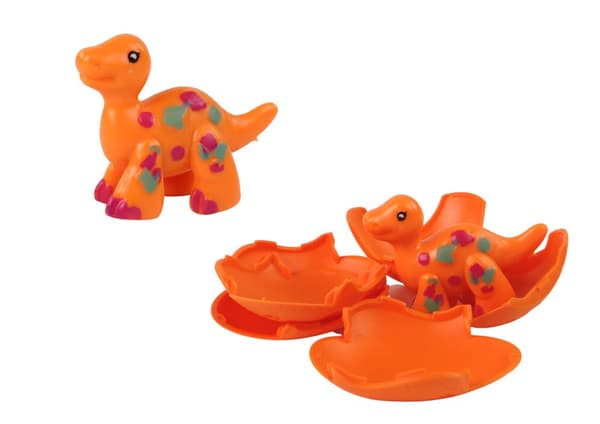Magic Cracking Egg Dinosaur In Shell 4 Farver 6 cm