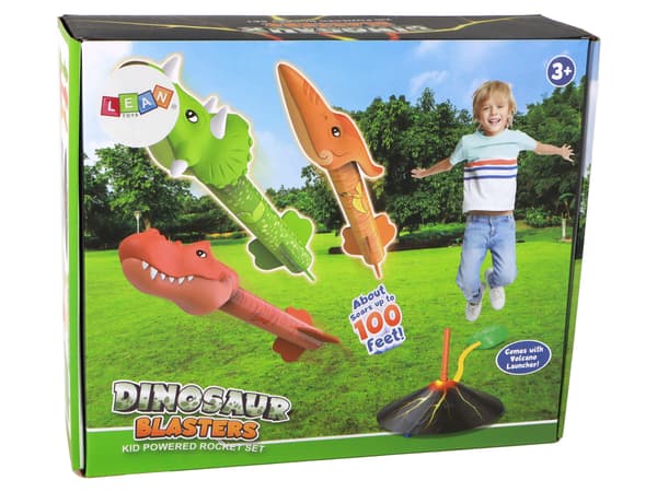 Volcano Launcher Rocket Dinosaurs Spil i hjemmet og baghaven