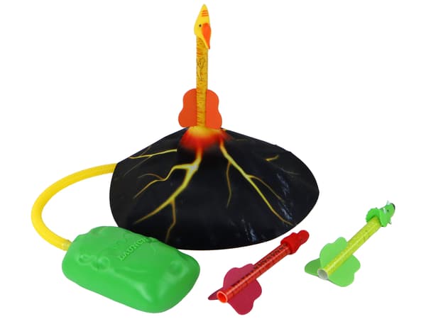 Volcano Launcher Rocket Dinosaurs Spil i hjemmet og baghaven