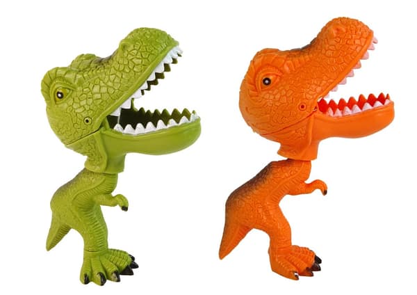 Figur bidende Tyrannosaurus Dinosaur Bevægelig halekæbe 2 typer