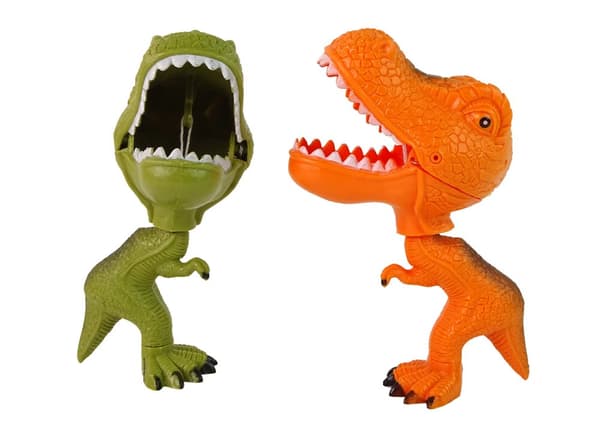 Figur bidende Tyrannosaurus Dinosaur Bevægelig halekæbe 2 typer