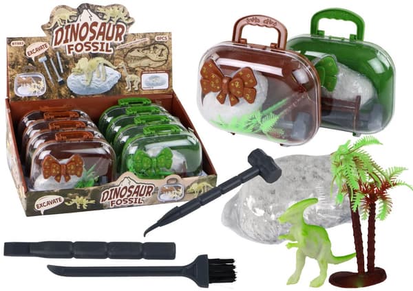 Arkæolog udgravning sæt dinosaurer i kuffert Explorer