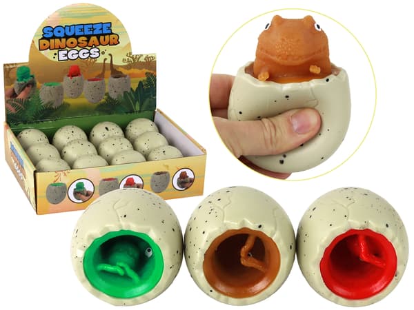 Antistressleksak Dinosaurie i ett ägg Squishy Squishy