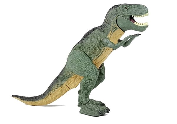 Dinosaur Tyrannosaurus Batteridrevne grønne gåture