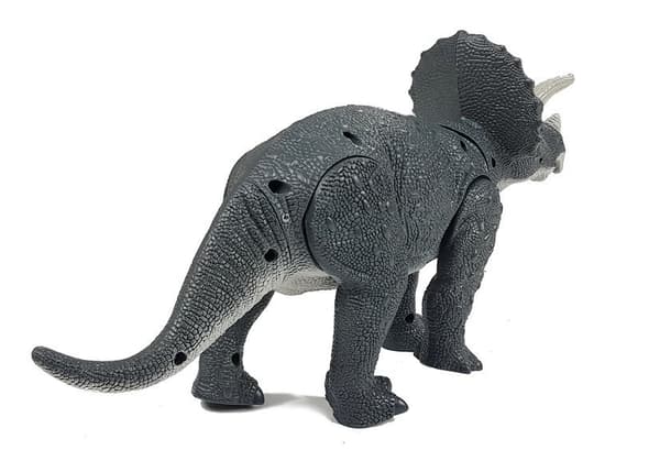 Stor Triceratops Batteridrevet Dinosaur Grå