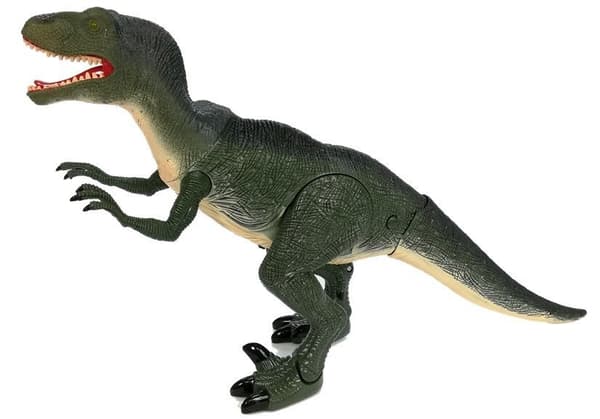 Dinosaur Velociraptor Moves Roar lyser op