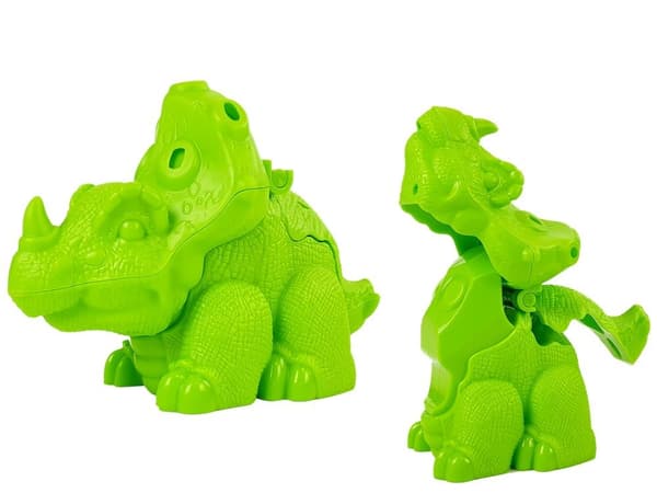 Playdough Dinosaurier Äggform 12 element 4 färger