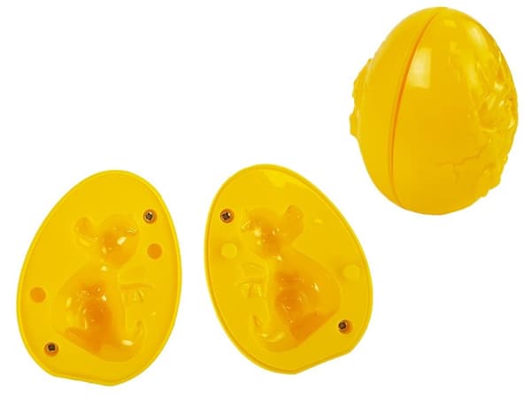 Bord Lekdeg Dinosaurier Ägg Mögel vulkan med glödande lava 4 färger