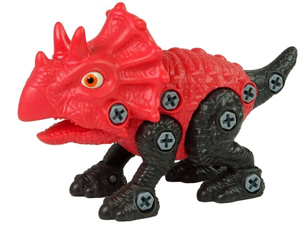 Triceratops Dinosaur Sæt med æg DIY skruetrækker