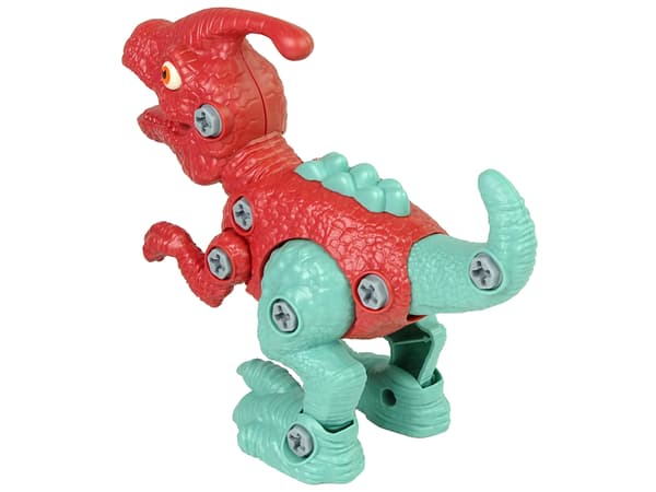 Parasaurolophus Dinosaur med æg DIY skruetrækkersæt