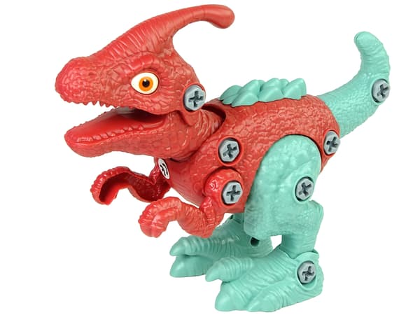 Parasaurolophus Dinosaur med æg DIY skruetrækkersæt