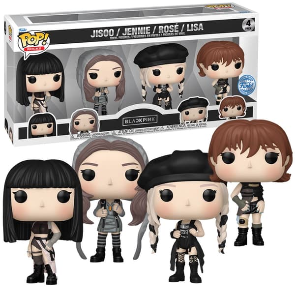 BLACKPINK Funko POP Born Pink World Tour 4 Pack One Size
