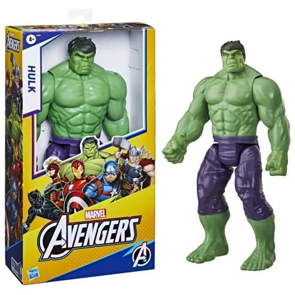 Hulkfigur 30 cm, Avengers Titan Hero Series leksak för barn från 4 år och uppåt, Marvel