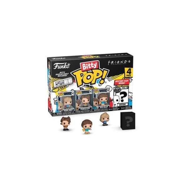 Pack 4 Funko Bitty Pop Friends Rachel-figurer från 80-talet - FUNKO - Pop!