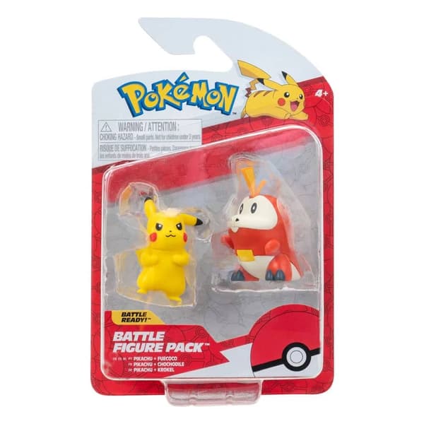 Pokemon Battle Figure Pack Pikachu & Fuecoco